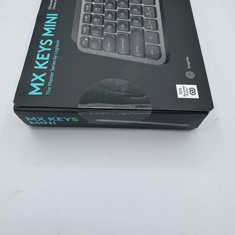 Logitech MX Keys Mini Wireless Keyboard (Black), English - US